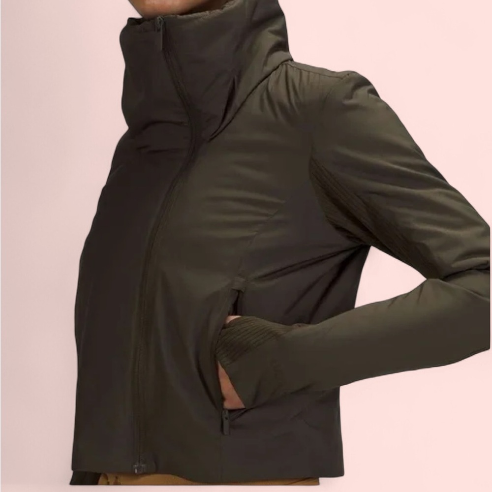 Lululemon Athletica Olive Sleek City Jacket - Picture 4 of 7